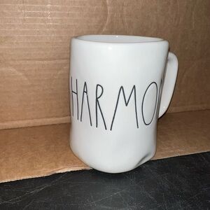 Rae Dunn White Harmony Mug